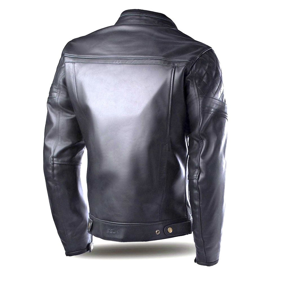 Bela Merlin Bikers Leather Jacket - Black - DublinLeather