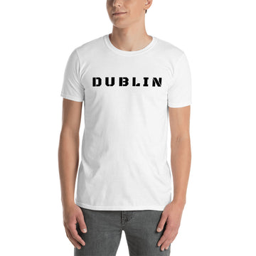 Short-Sleeve Unisex T-Shirt - Dublin Text - DublinLeather