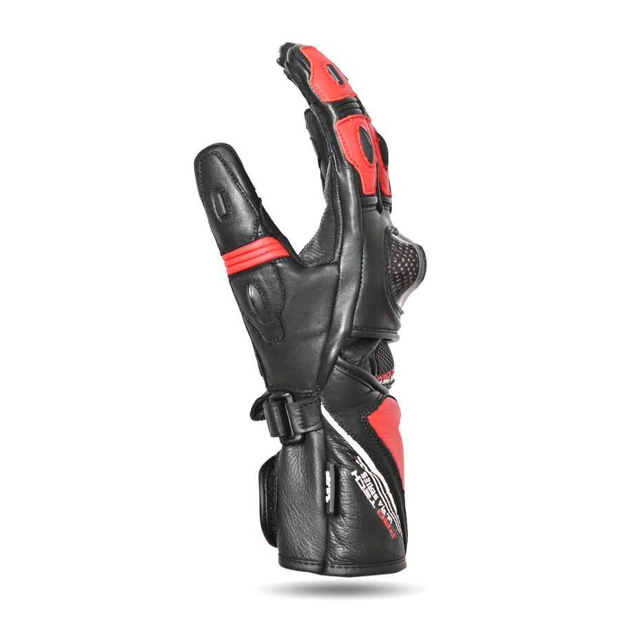 MZB RaceTech Motorcycle Leather Gloves