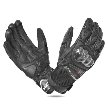 MZB RaceTech Motorcycle Leather Gloves