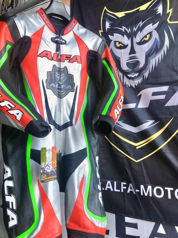 ALFA Viktor High Performance One Piece Motorcycle Race Leathers