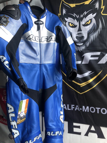 ALFA Suzuki Ecstar High Performance One Piece Motorcycle Race Leathers