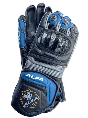 BELA Venom RS Hommes Gants de Course - Noir / Grise – Roady Sport