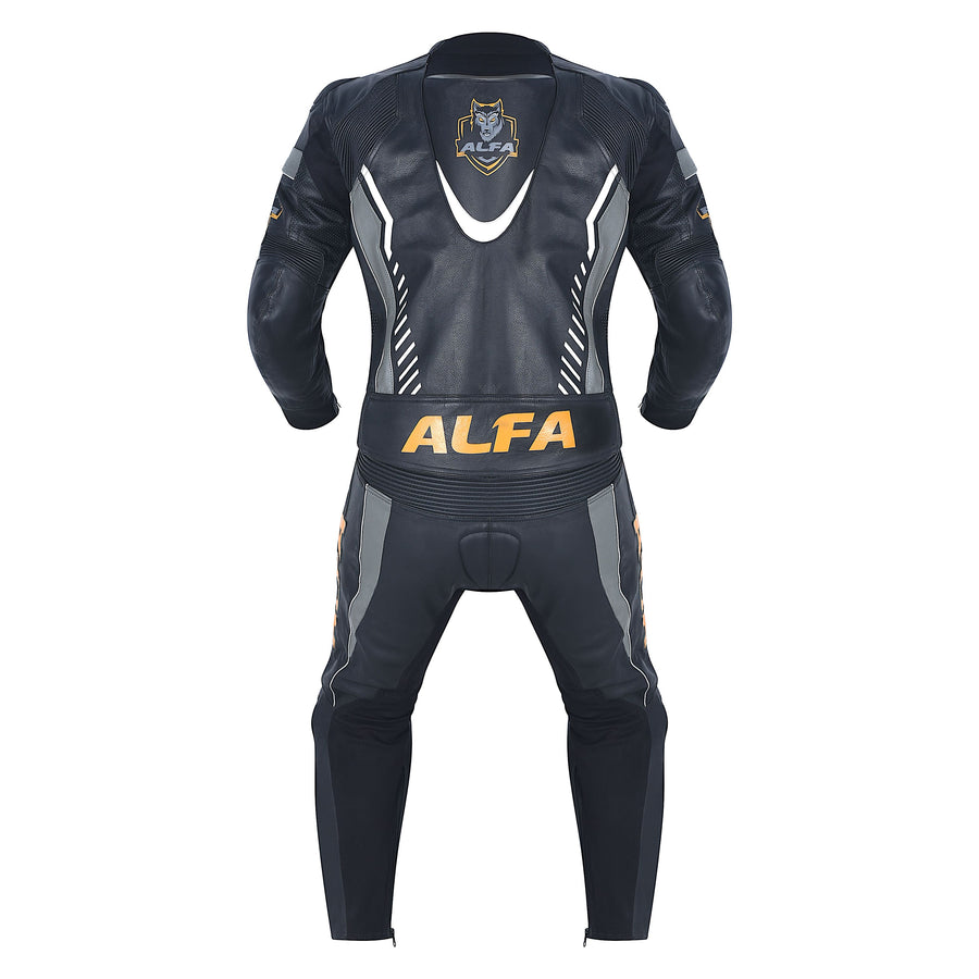 Alfa Vega motorcycle Leather two piece suit sale online