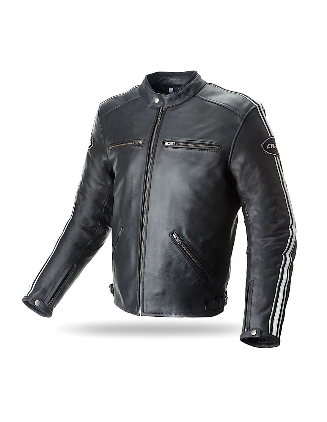 Bela Craft Bikers Leather Jacket Black