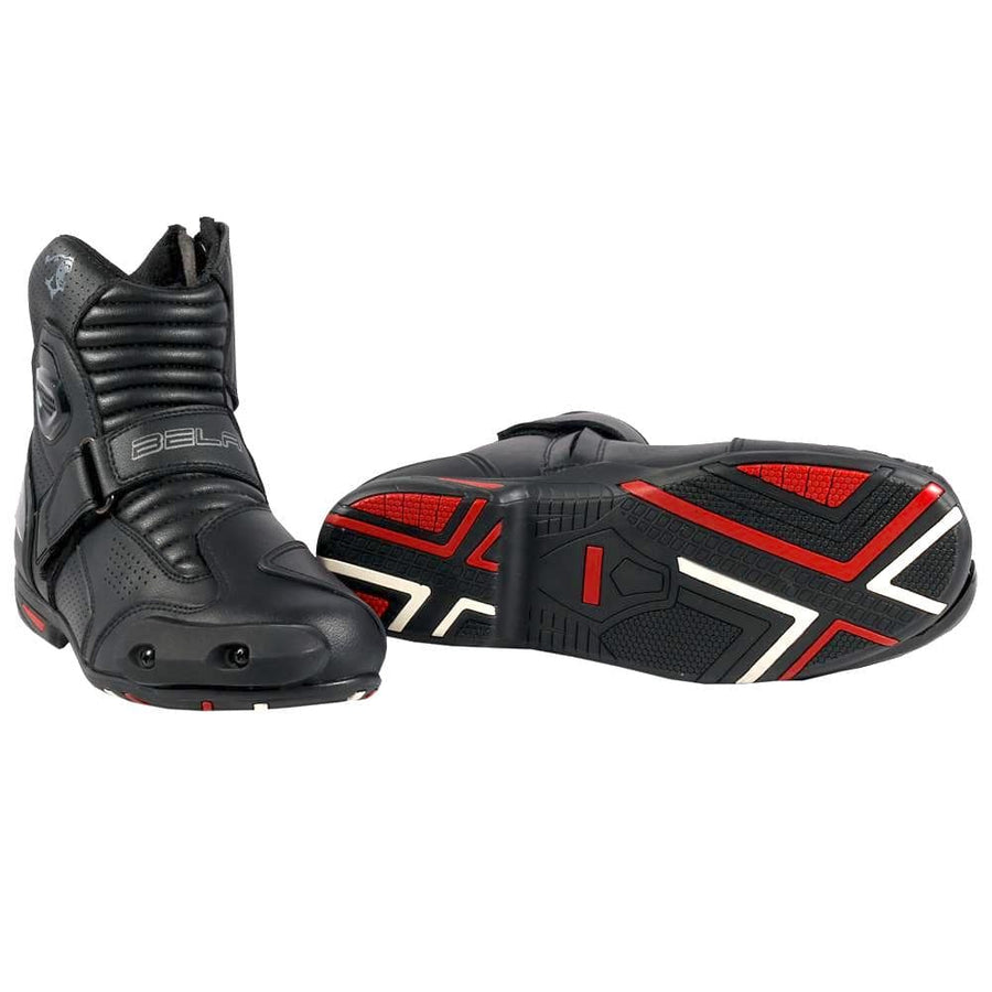 Bela-Faster-Black-Leather-Motorcycle-Racing-Short-Boots-Sale-Online-Dublin-Ireland-UK-France