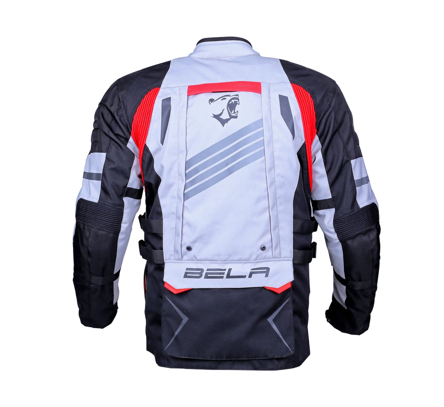 Bela Hailstorm Ice/Black Motorcycle Jacket - Touring