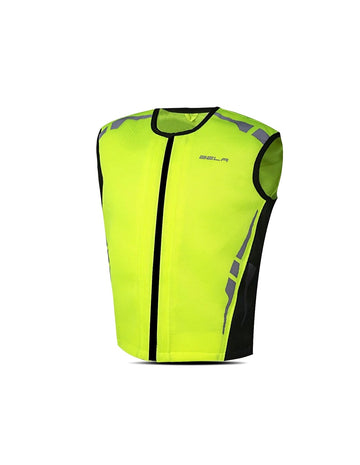 Bela High Vis Motorcycle Vest - DublinLeather