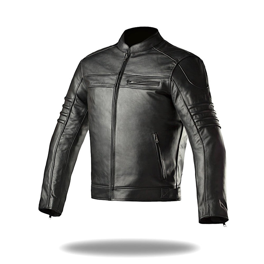 Bela Marlon Bikers Leather Jacket - Black - DublinLeather