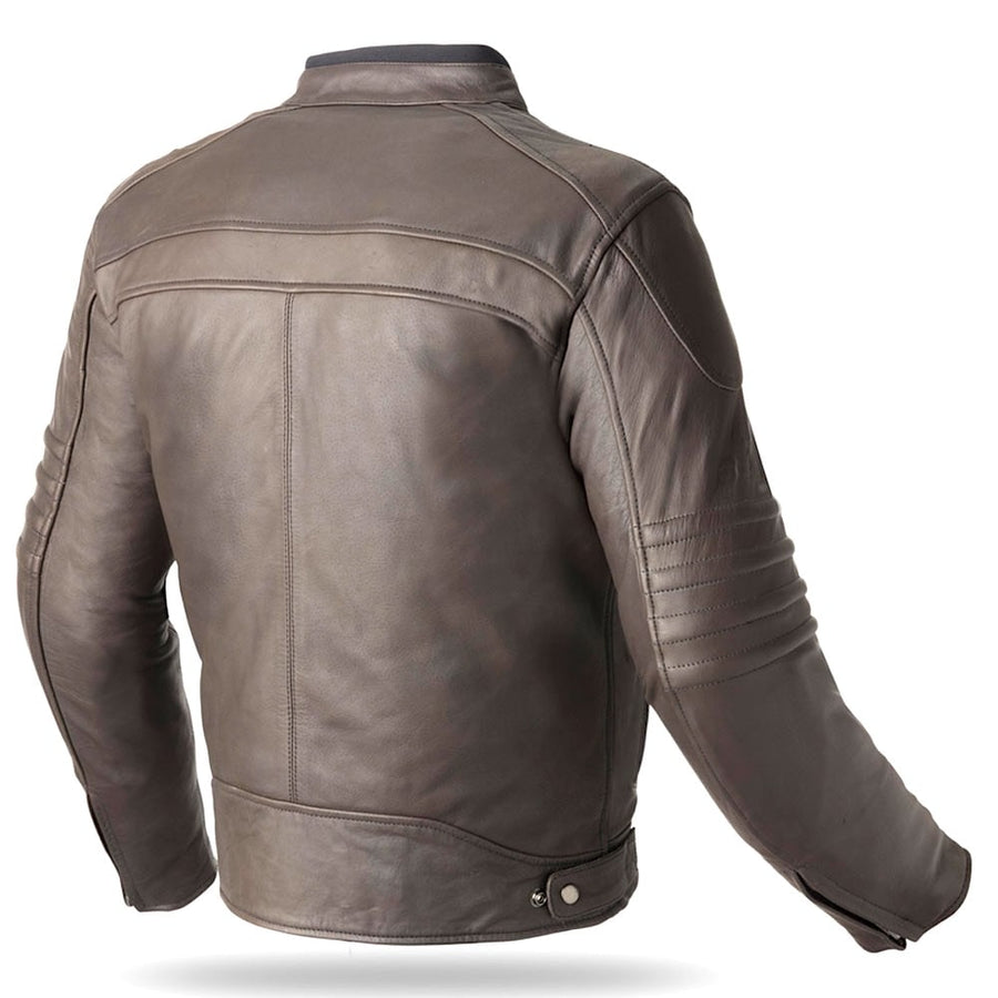 Bela Marlon Bikers Leather Jacket - Brown - DublinLeather