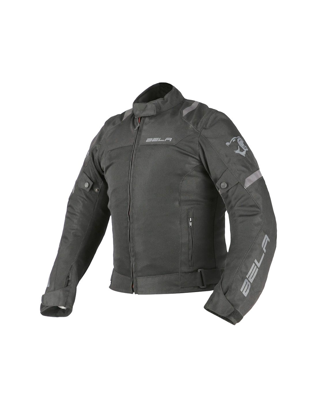 Bela Mesh Pro Mens Motorcycle Summer Textile Jacket Black