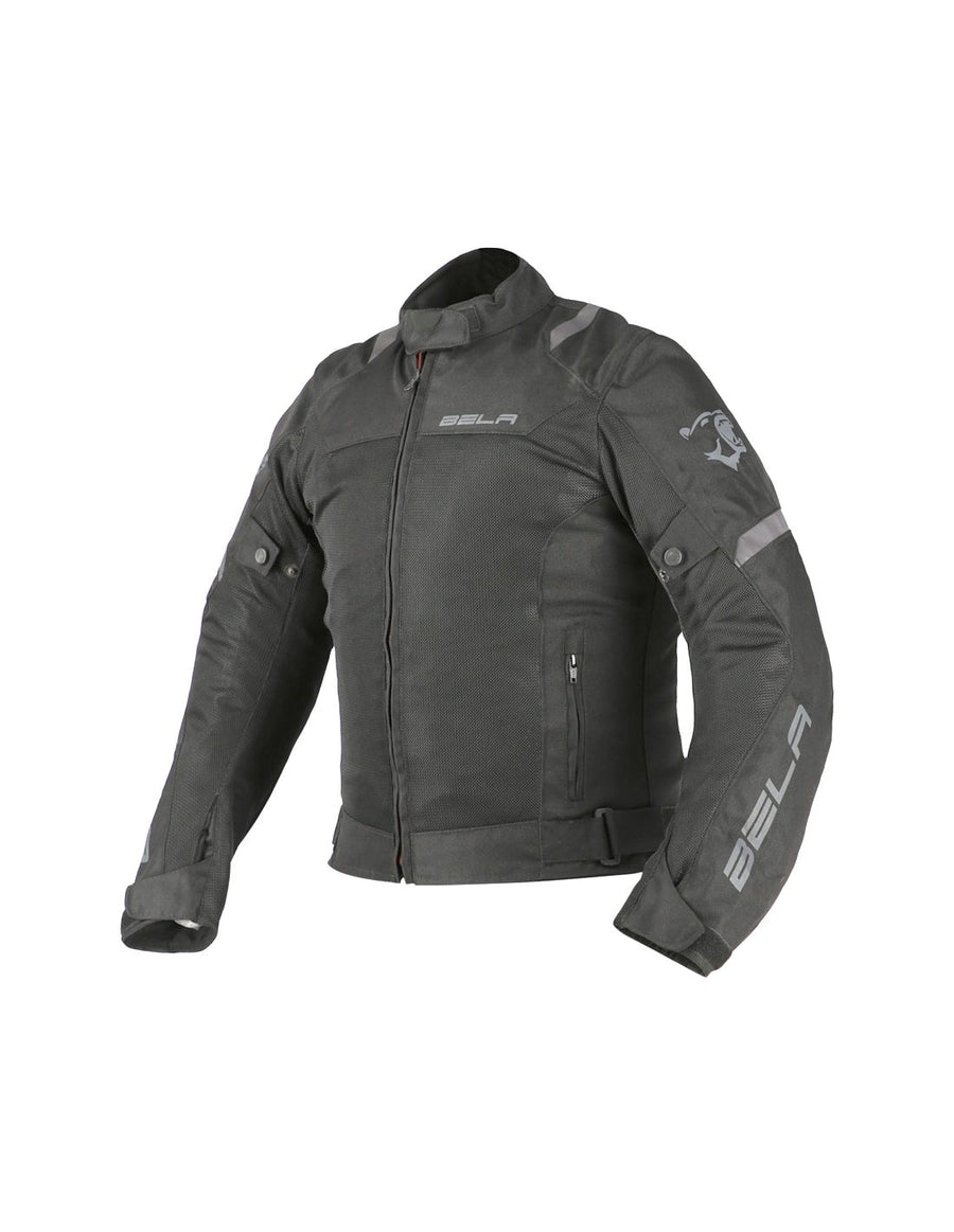 Bela Mesh Pro Mens Motorcycle Summer Textile Jacket - Black