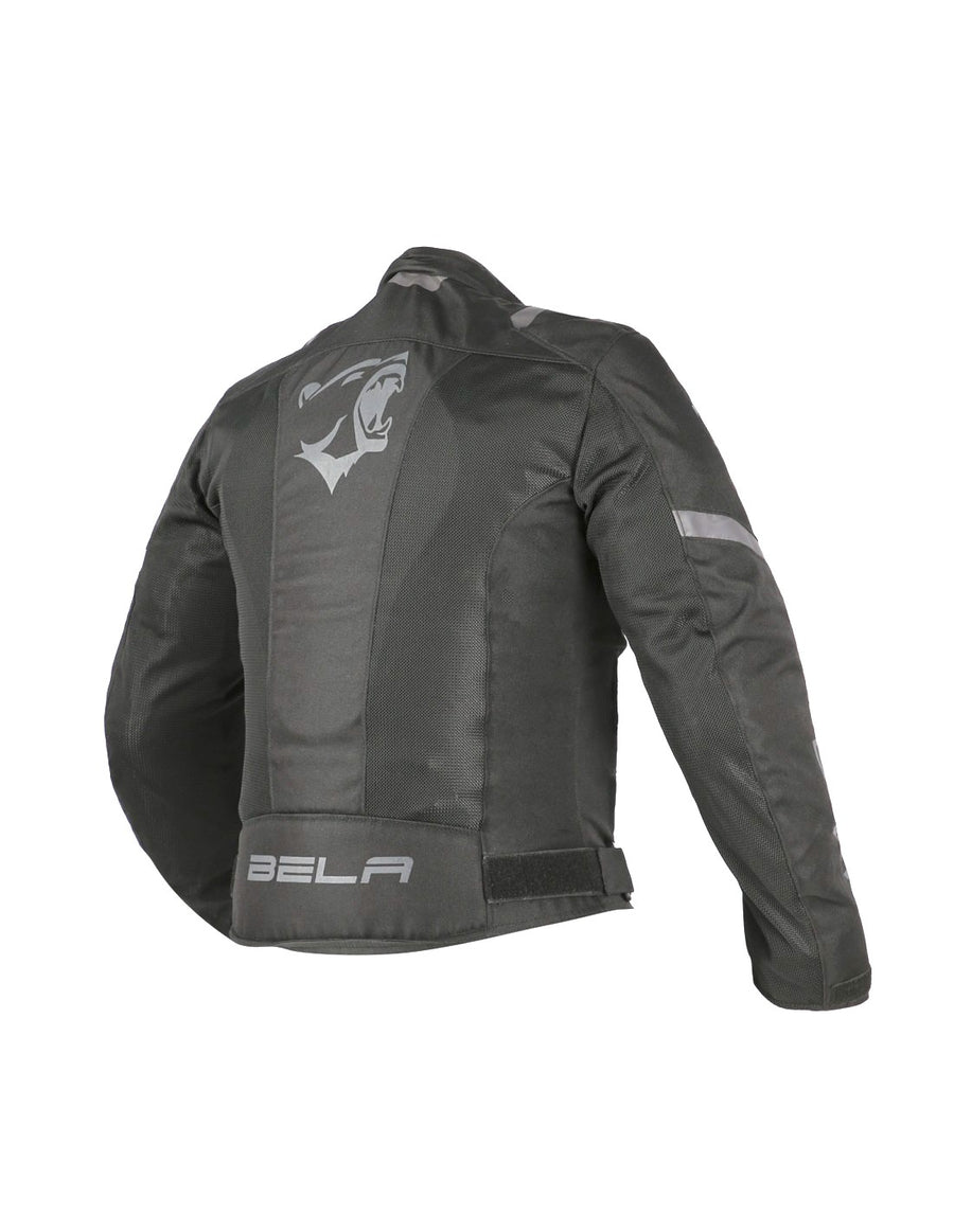 Bela Mesh Pro Mens Motorcycle Summer Textile Jacket - Black