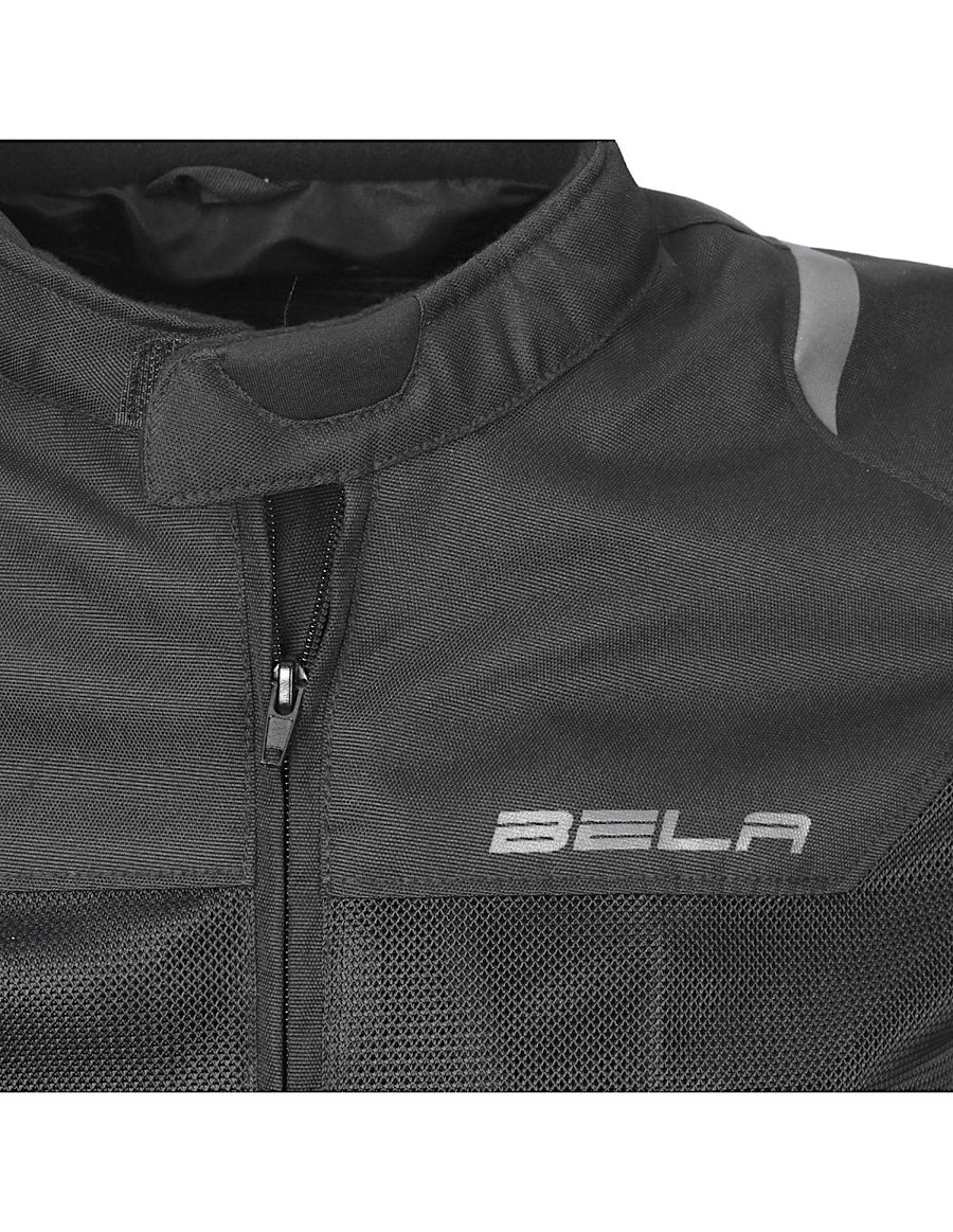 Bela Mesh Pro Mens Motorcycle Summer Textile Jacket - Black
