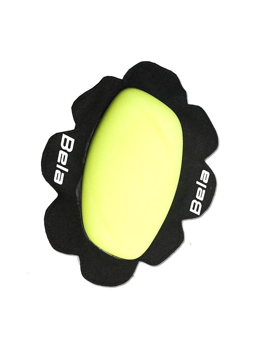 Bela Pro Riding/Racing Knee Slider (2pc) - Fluro Yellow - DublinLeather