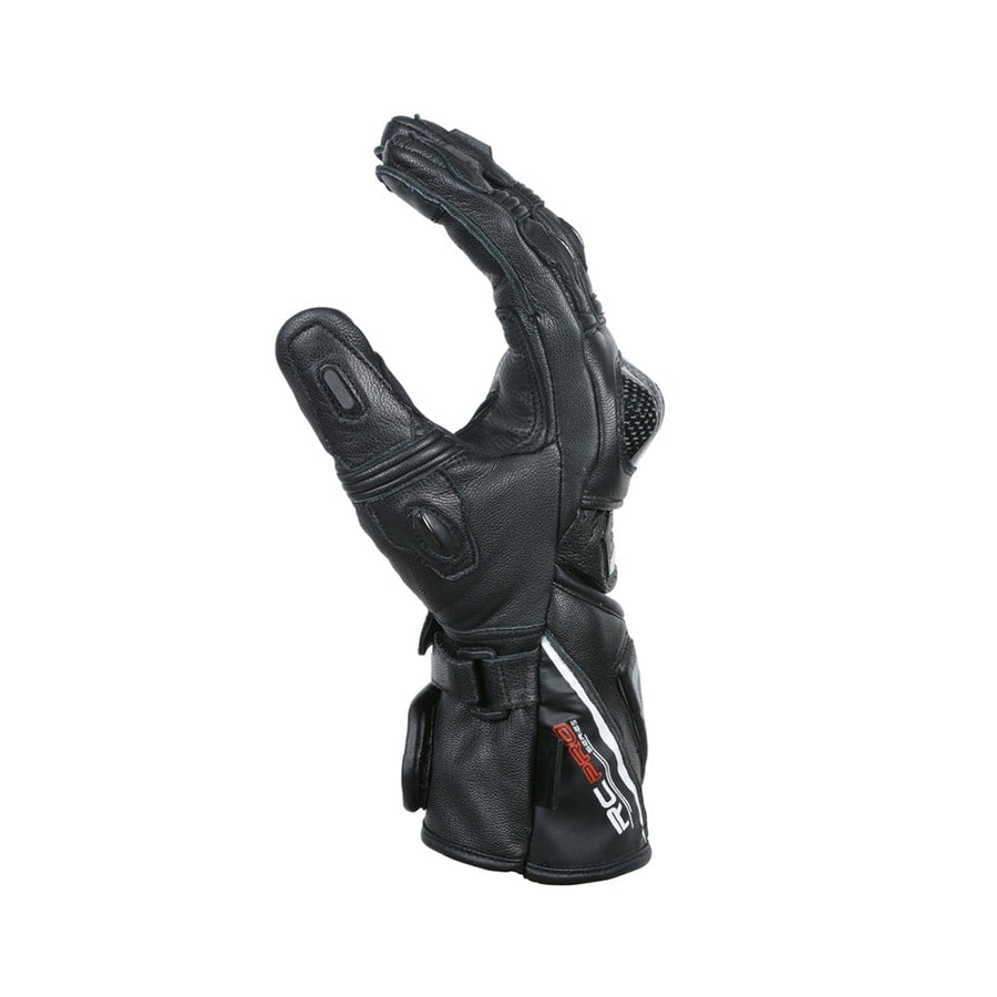 Bela Rocket Long Motorcycle Racing Gloves - Black - DublinLeather