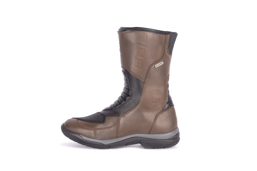 Bela Navigator Ace Waterproof Motorcycle Touring Leather Boots - Brown