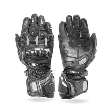 BELA Venom RS Racing Gloves - Black/Grey