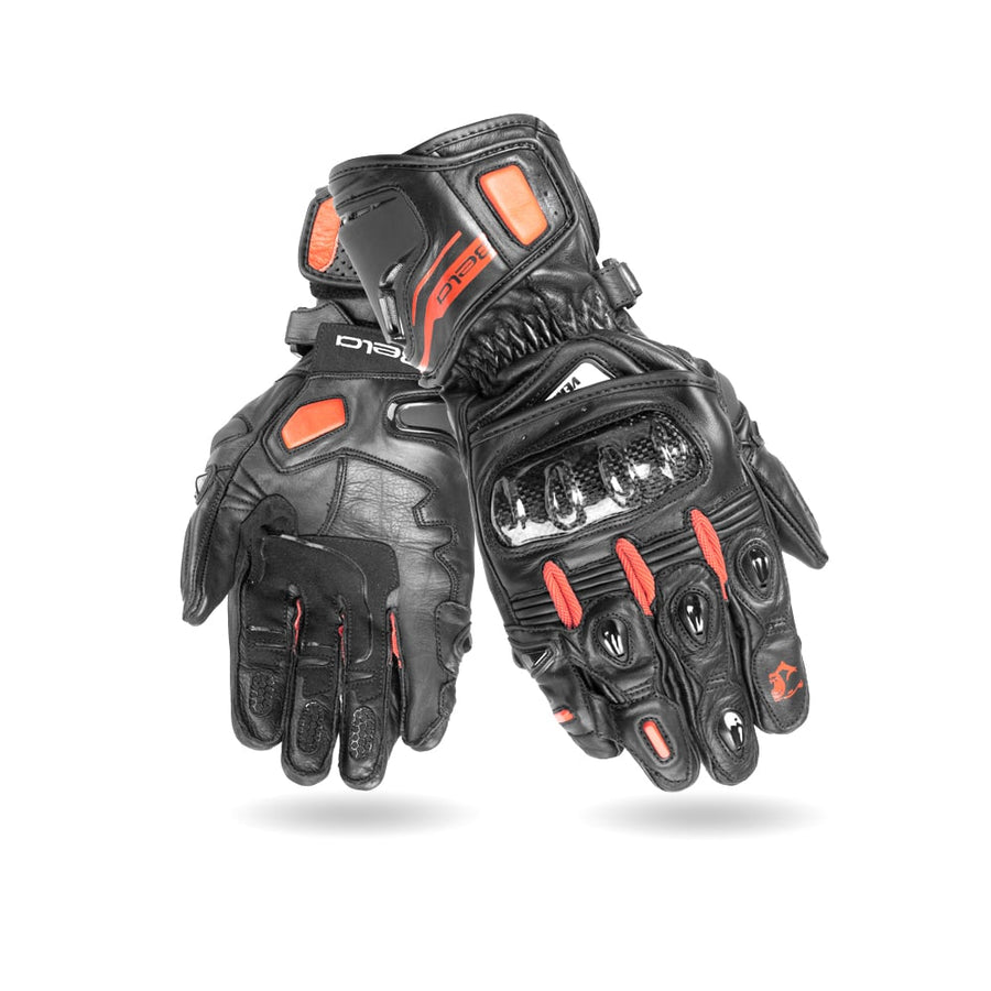 BELA Venom RS Racing Gloves - Black/Red