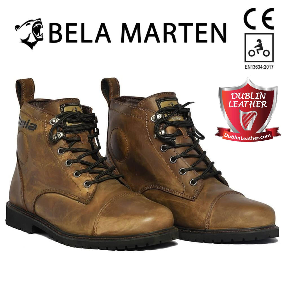 Bela Marten Motorcycle Urban Boots - DublinLeather