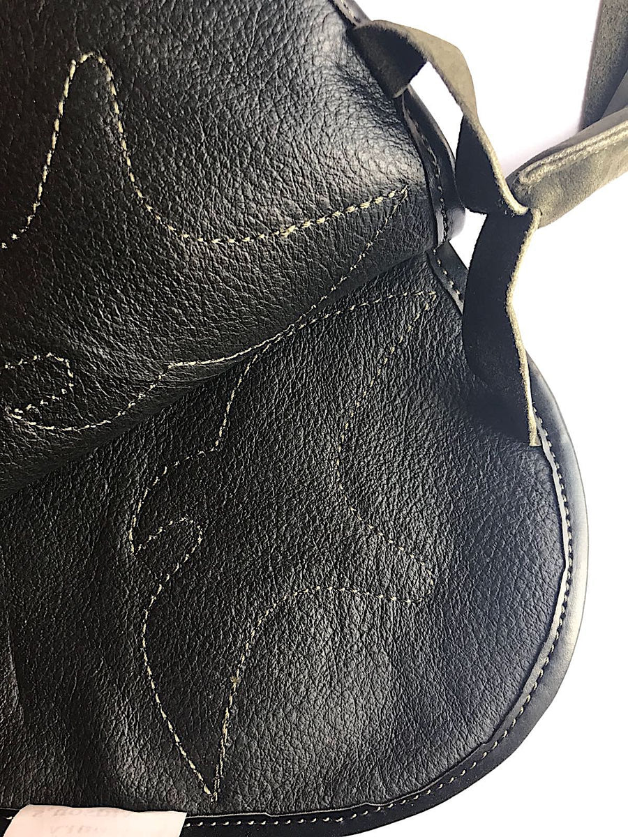 Olive Green Eagle Cowhide Triple Layer Premium 17 Inch Glove - Falconry - DublinLeather