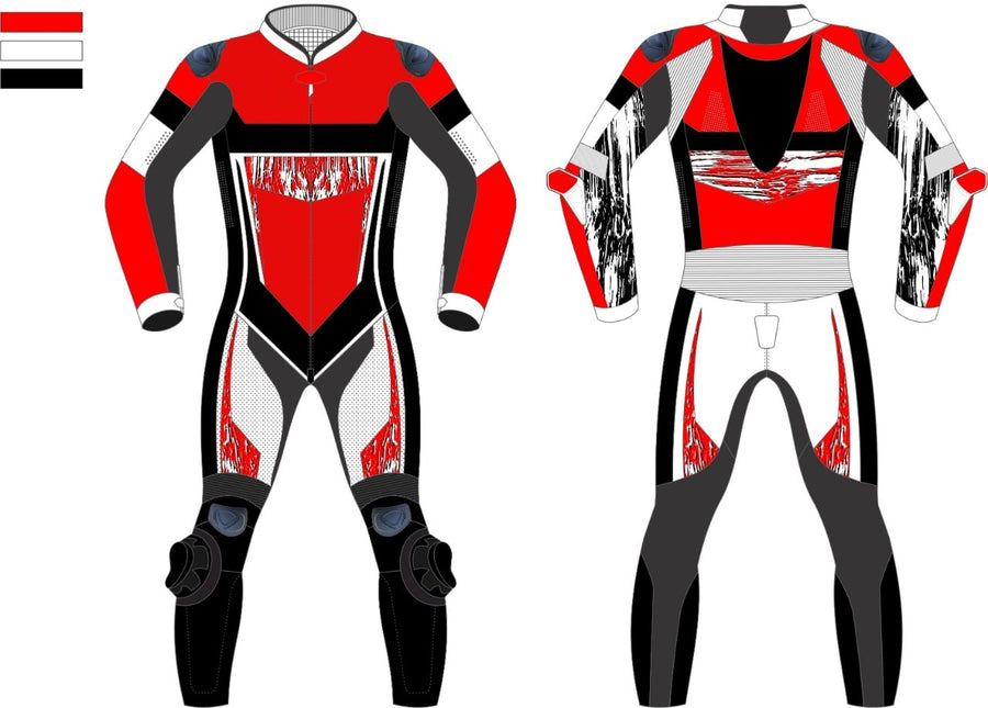 Motorcycle Custom Leathers - Option M