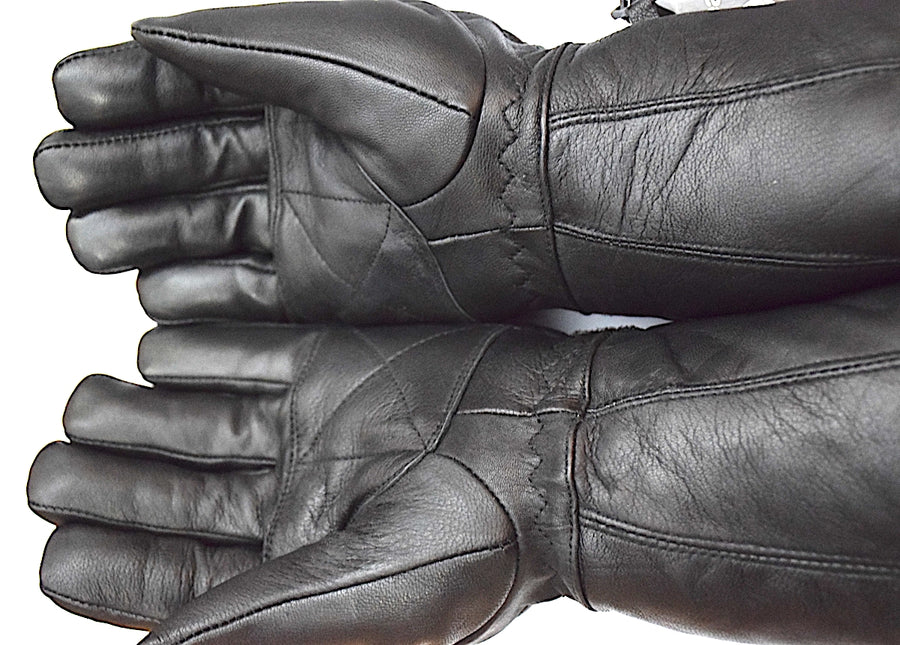 Genuine Leather MotorBike Gloves - DublinLeather