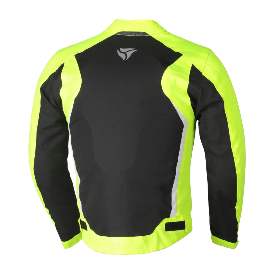 R-Tech-Motril-Mens-Black-Fluro-Yellow-Textile-Motorcycle-Jacket-Dublin-Leathers-Online-Sale-Ireland-UK