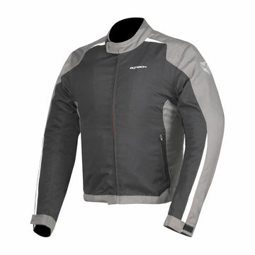 R-Tech Motril Lady Motorcycle Touring Jacket - Black/Grey