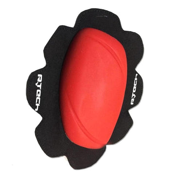 R-Tech Pro Track/Racing Knee Slider (2pc) - Red - DublinLeather
