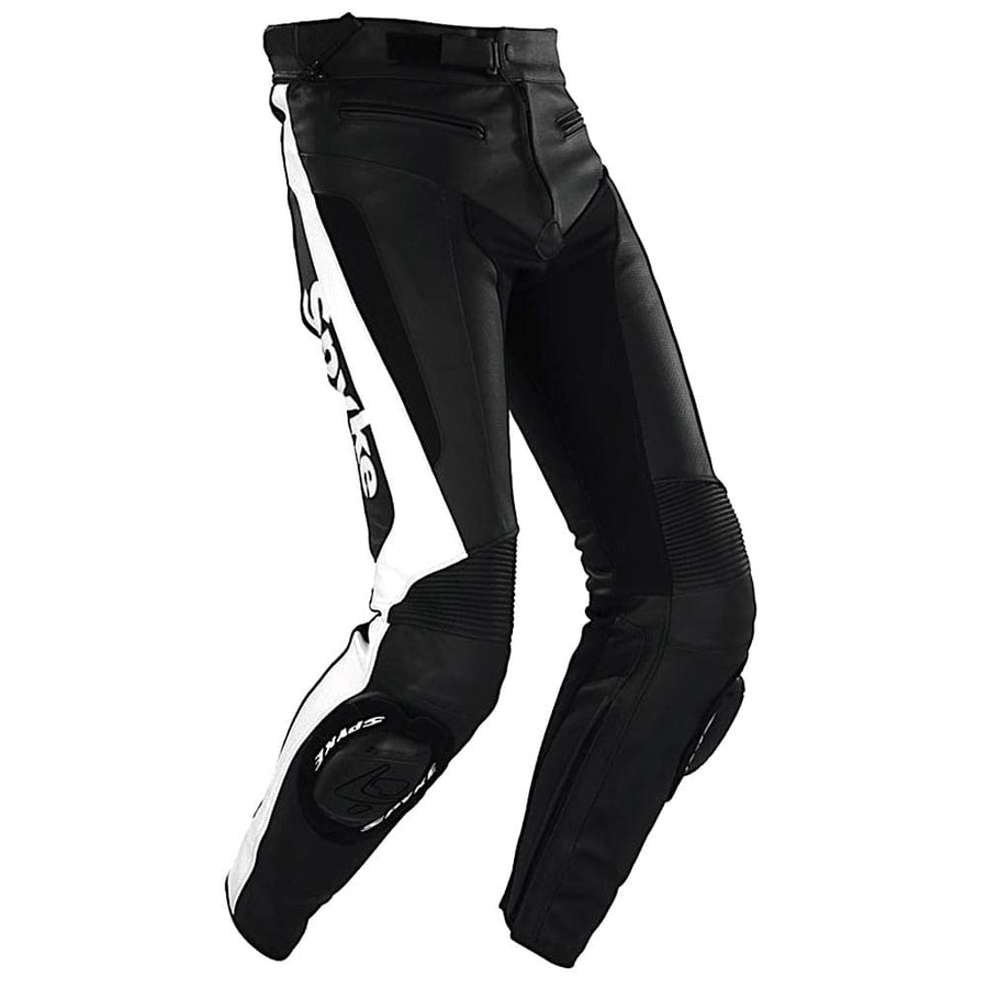Spyke LF Slider Mens Motorcycle Cowhide Leather Riding Pants - DublinLeather