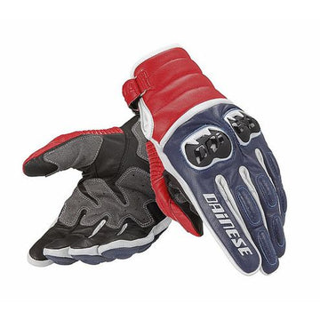 Dainese Gua Frazer Glove - BLU/BIANCO/ROSSO-LAVA - DublinLeather