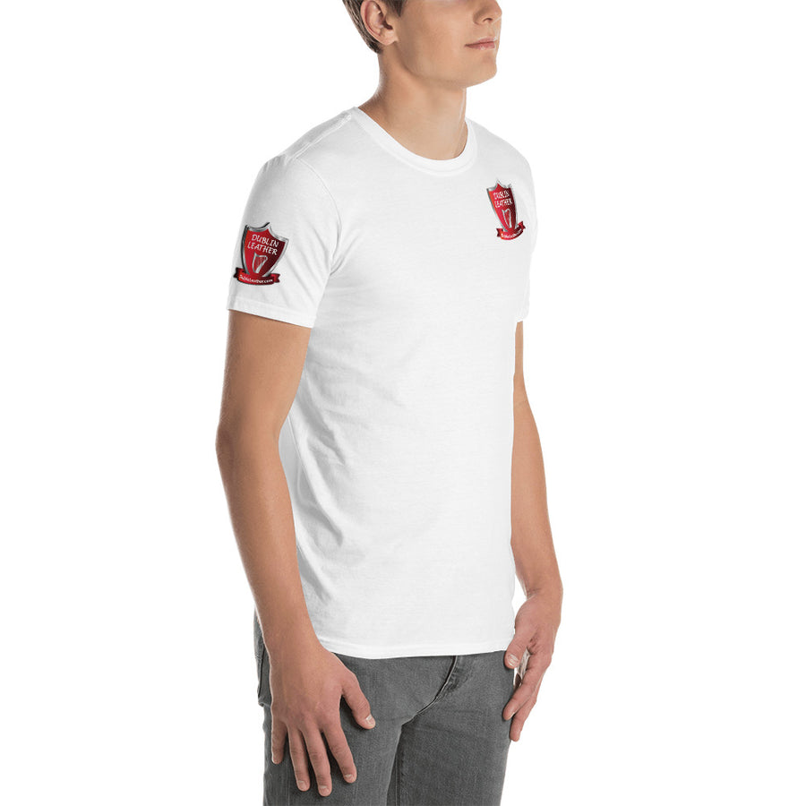 Short-Sleeve Unisex T-Shirt - 100% Ringspun Cotton - DublinLeather